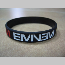 Eminem  pružný silikónový náramok s vyrazeným motívom 
