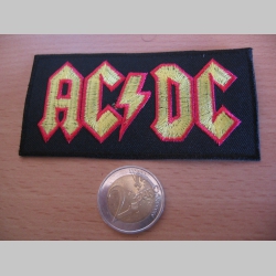 AC/DC   nažehľovacia nášivka (možnosť nažehliť alebo našiť na odev) 