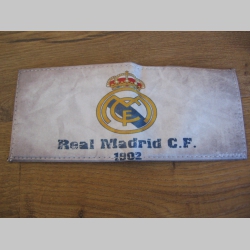 Real Madrid - peňaženka vintage dizajn, rozmery 11x9,5cm po zložení materiál syntetická koža