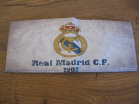 Real Madrid - peňaženka vintage dizajn, rozmery 11x9,5cm po zložení materiál syntetická koža