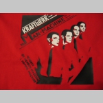 Kraftwerk d&aacute;mske červen&eacute; tričko materi&aacute;l 100%bavlna