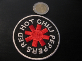Red Hot Chili peppers  nažehľovacia vyšívaná nášivka (možnosť nažehliť alebo našiť na odev) materiál 100%bavlna 