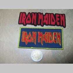 Iron Maiden  nažehľovacia nášivka (možnosť nažehliť alebo našiť na odev) cena za 1ks!!!
