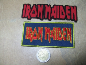 Iron Maiden  nažehľovacia nášivka (možnosť nažehliť alebo našiť na odev) cena za 1ks!!!