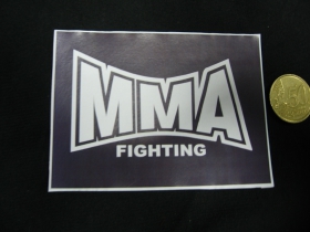 MMA Fighting nálepka 10x7cm