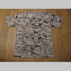 Digi City - Kamuflážne maskáčové tričko COMMANDO Industries Army Style vystužený pás a rukávy Materiál 60% bavlna 40% polyester