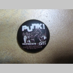 Punk! odznak priemer 25mm