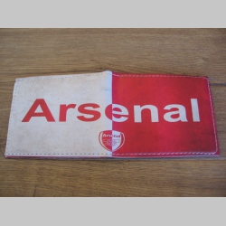 Arsenal London - peňaženka vintage dizajn, rozmery 11x9,5cm po zložení materiál syntetická koža