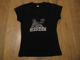 Marduk čierne dámske tričko materiál 100% bavlna