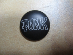 Punk odznak priemer 25mm