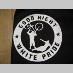Bike Punx - Good Night White Pride čierne tepláky s tlačeným logom