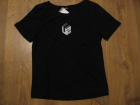 U2 čierne dámske tričko materiál 100% bavlna - posledné kusy veľkost L