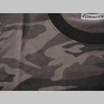 Dark Camo - Kamuflážne tmavo maskáčové tričko COMMANDO Industries Army Style vystužený pás a rukávy Materiál 60% bavlna 40% polyester