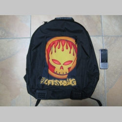 Offspring ruksak čierny, 100% polyester. Rozmery: Výška 42 cm, šírka 34 cm, hĺbka až 22 cm pri plnom obsahu