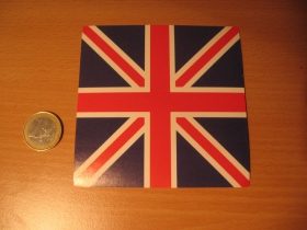 Britská vlajka pogumovaná nálepka