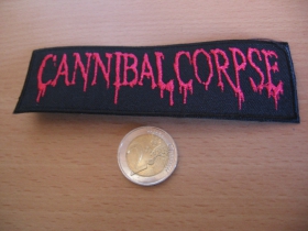 Cannibal Corpse  nažehľovacia nášivka (možnosť nažehliť alebo našiť na odev) 