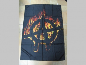 Anarchy vlajka cca. 110x75cm 100%polyester