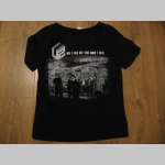 U2 čierne dámske tričko materiál 100% bavlna - posledné kusy veľkost L