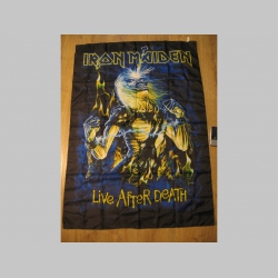 Iron Maiden vlajka rozmery cca. 110x75cm materiál 100%polyester