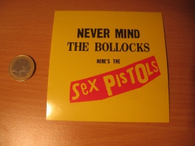 Sex Pistols  pogumovaná nálepka