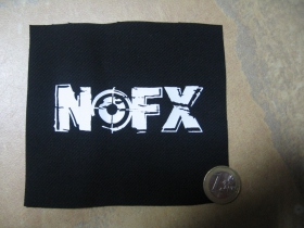 NOFX  potlačená nášivka rozmery cca. 12x6cm (po krajoch neobšívaná)