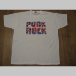 Punk rock Union Jack pánske tričko 100%bavlna značka Fruit of The Loom