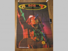 Bob Marley vlajka rozmery cca. 110x75cm materiál 100%polyester