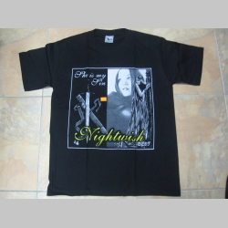 Nightwish čierne pánske tričko 100%bavlna 