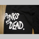 Punks not Dead tepláky s tlačeným logom