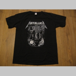 Metallica čierne pánske tričko materiál 100% bavlna