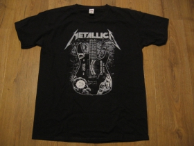 Metallica čierne pánske tričko materiál 100% bavlna