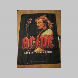 AC/DC vlajka rozmery cca. 110x75cm materiál 100%polyester