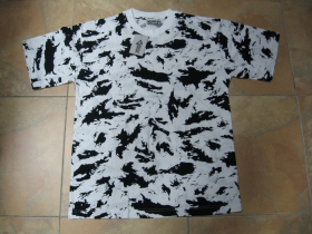 pánske maskáčové tričko vzor sibirian camouflage materiál 100%bavlna
