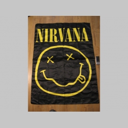 Nirvana vlajka rozmery cca. 110x75cm materiál 100%polyester