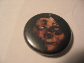 Zombia - smrtka odznak priemer 25mm