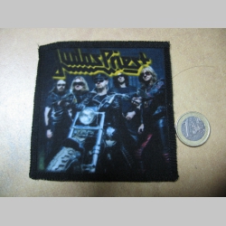 Judas Priest ofsetová nášivka po krajoch obšívaná cca. 9x9cm 