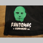Fantomas is Skinhead Too čierne trenírky BOXER s tlačeným logom,  top kvalita 95%bavlna 5%elastan