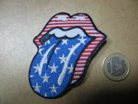Rolling Stones nažehľovacia nášivka (možnosť nažehliť alebo našiť na odev) 