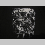 Metallica čierne pánske tričko materiál 100% bavlna