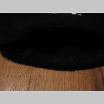 Ibanez čierna pletená čiapka stredne hrubá vo vnútri naviac zateplená, univerzálna veľkosť, materiálové zloženie 100% akryl