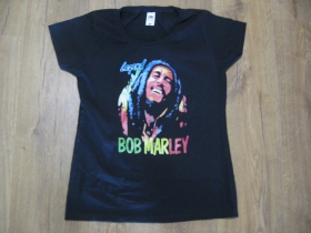 Bob Marley čierne dámske tričko 100%bavlna