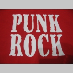 Punk Rock  hrubá mikina na zips s kapucou stiahnuteľnou šnúrkami