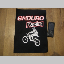 Enduro Racing chrbtová nášivka veľkosť cca. A4 (po krajoch neobšívaná)