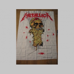 Metallica vlajka rozmery cca. 110x75cm materiál 100%polyester