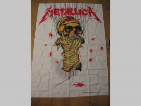 Metallica vlajka rozmery cca. 110x75cm materiál 100%polyester