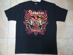 Sabaton pánske tričko čierne 100%bavlna 