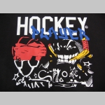 Hockey Player ľahké sťahovacie vrecko ( batôžtek / vak ) s čiernou šnúrkou, 100% bavlna 100 g/m2, rozmery cca. 37 x 41 cm