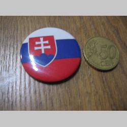 Slovensko - Slovakia väčší odznak s priemerom  3,5cm