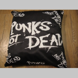 Punks not Dead vankúšik rozmery cca.30x30cm materiál 100%polyester