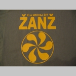 ŽANŽ - Ži a nechaj žiť  p&aacute;nske tričko materi&aacute;l 100% bavlna značka Fruit of The Loom